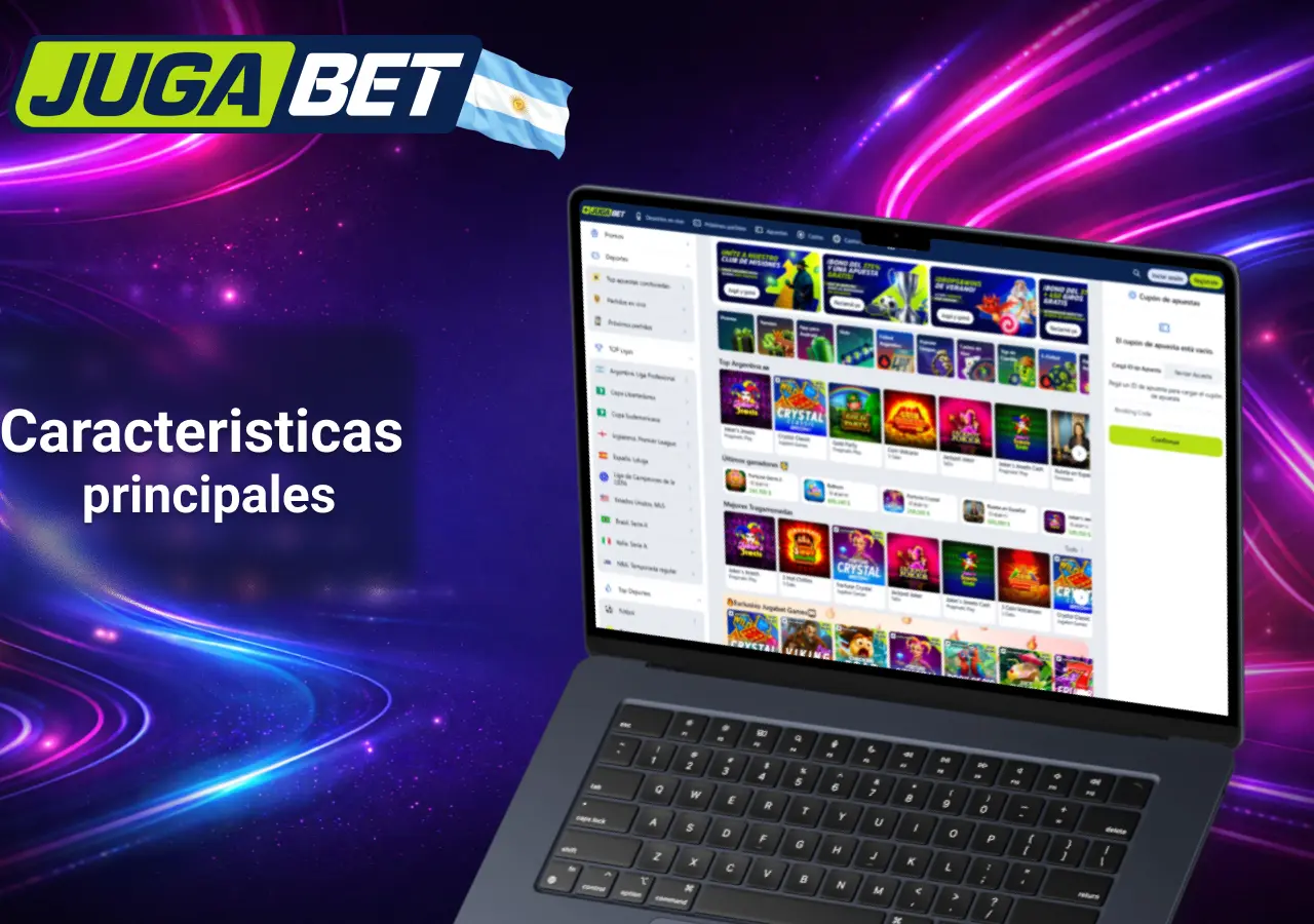 características principales del casino online y apuestas deportivas