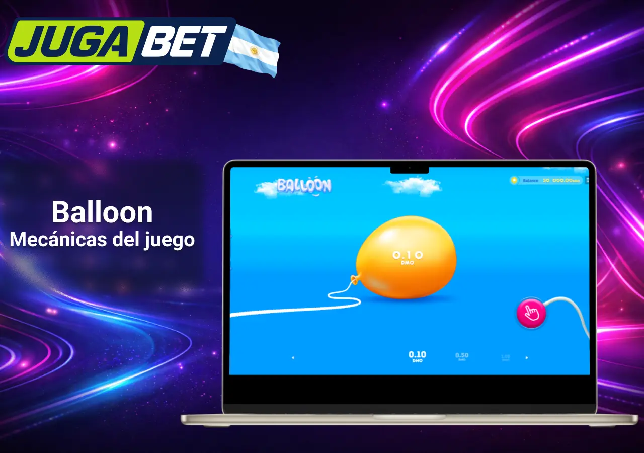 Jugabet Argentina mecánicas del juego Balloon y funcionamiento de las apuestas